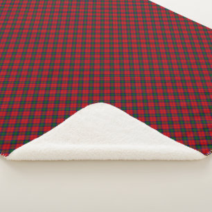 Lindsay tartan rouge vert plaid