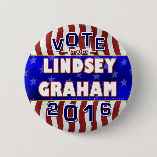Lindsey Graham President 2016 Election Republican 2 Inch Round Button