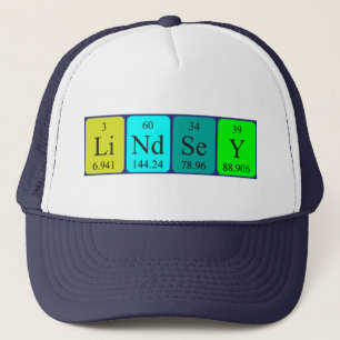 Lindsey periodic table name hat