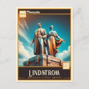 Lindstrom, Minnesota Vintage Postcard