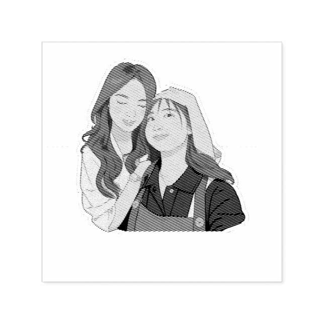 LinDy (GL pair) Self-inking Stamp (Design)