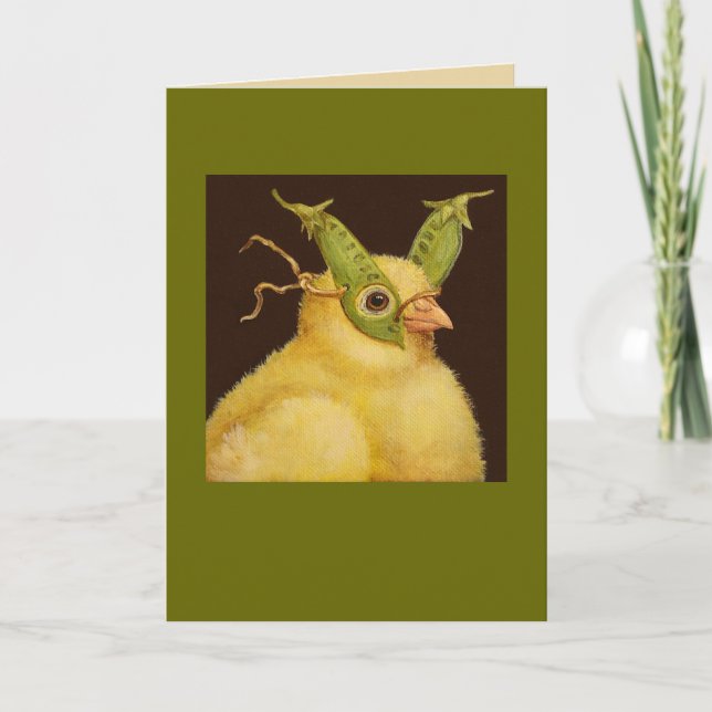 Lindy the peep card (Front)