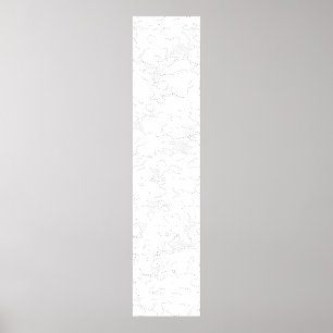 Line art, Catskill White, Fantasy Poster