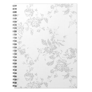 line art Design Spiral Photo Notebook