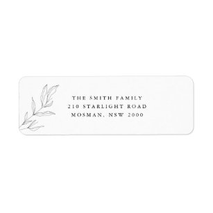 Return Address Labels | Zazzle