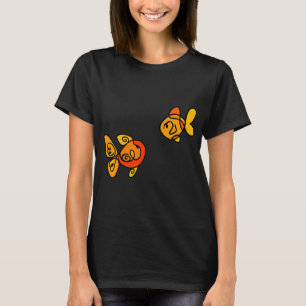 Line art goldfish T-Shirt