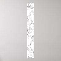 line art, Snow Drift, Vista White Pedestal Sign
