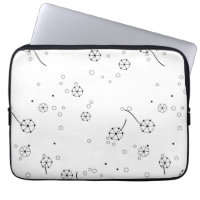 Line Art, Star Dust Electronics Bag