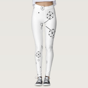Line Art, Star Dust Leggings