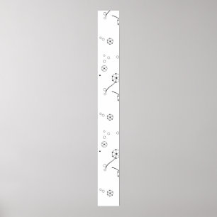 Line Art, Star Dust Pedestal Sign