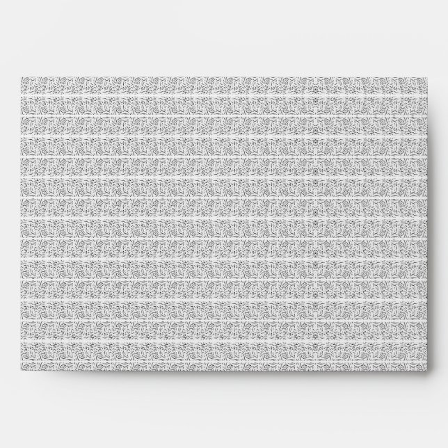 Line art, Vista White, Alabaster Envelope (Front)