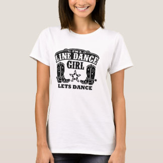 Line Dance Girl T-Shirt