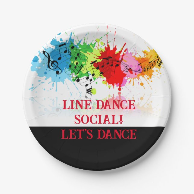 LINE DANCE PLATES (Front)