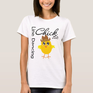 Line Dancing Chick T-Shirt