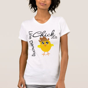 Line Dancing Chick T-Shirt
