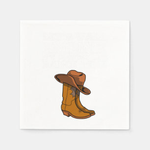 Line Dancing Dance Napkin