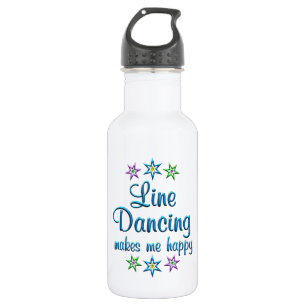 Line Dancing Happy 532 Ml Water Bottle