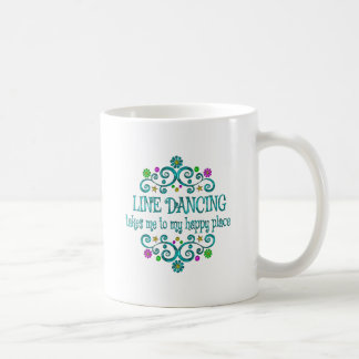 Line Dancing Happy Place Coffee Mug