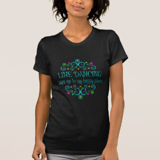 Line Dancing Happy Place T-Shirt