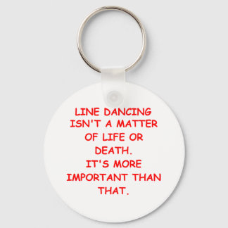 line dancing keychain
