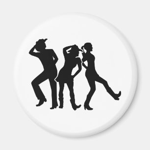 Line dancing magnet