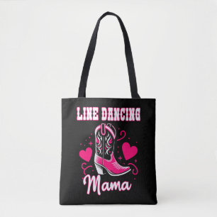 Line Dancing Mama Gift Tote Bag