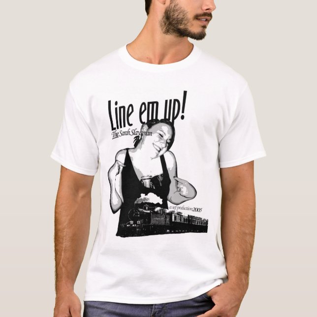 Line em up T-Shirt (Front)