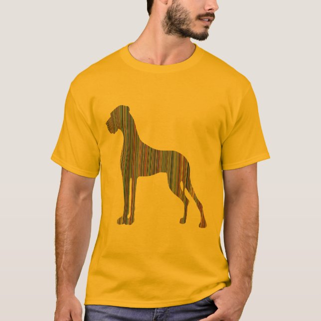 Line Great Dane T-Shirt (Front)
