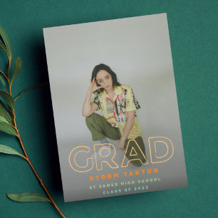 LINE HOLLOW GRAD   Custom Colour 2023 Photo Announcement