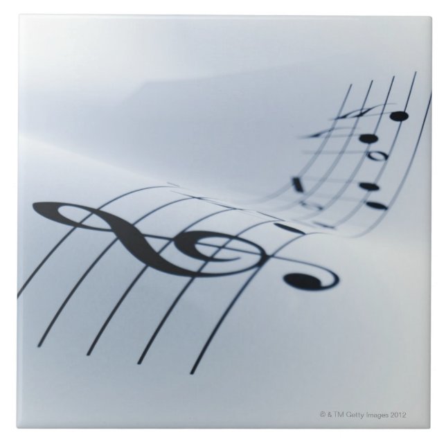 Line of Music Tile (Front)