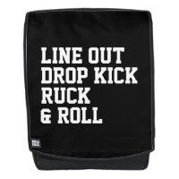 Line Out Drop Kick Ruck And Roll