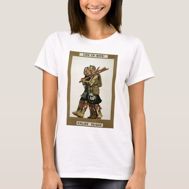 Line Up Boys T-Shirt (Front)