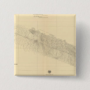 Linea Divisoria Entre Mexico 9 2 Inch Square Button