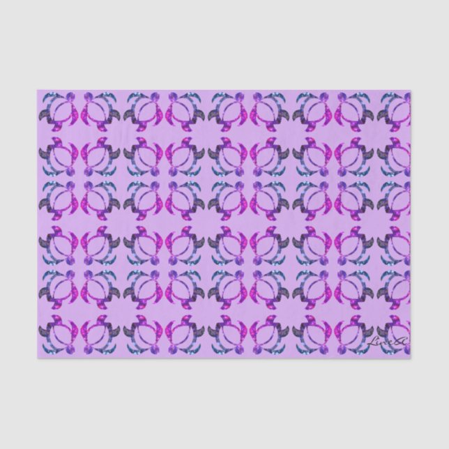 LineA Haze Honu Tissue Paper (Front)