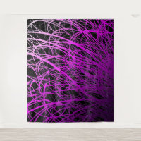 Linear Explosion Purple  -Tapestry