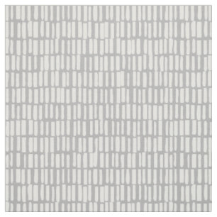 Linear, Modern Pattern - Sagamore - Grey Fabric