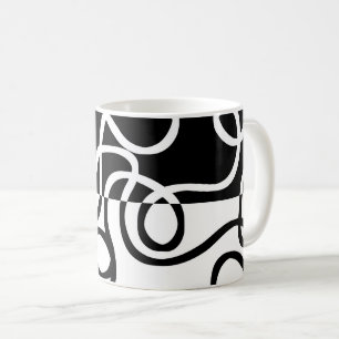 Linear Persuasion I: Abstract Black and White Coffee Mug