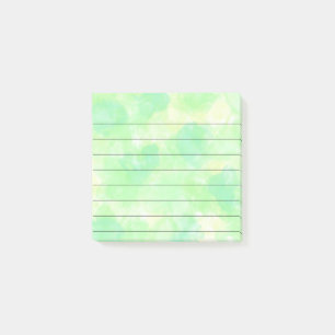Lined 3x3 Watercolor Custom Post-it Notes