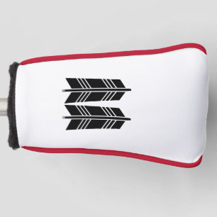 LINED ARROW GOLF HEAD COVER