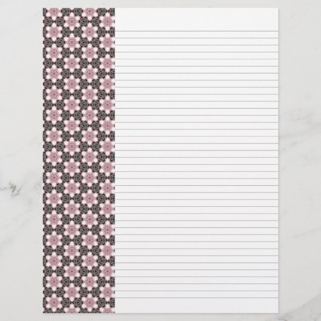 Lined Binder Paper 8.5"x11" Fits Avery Custom (Front)