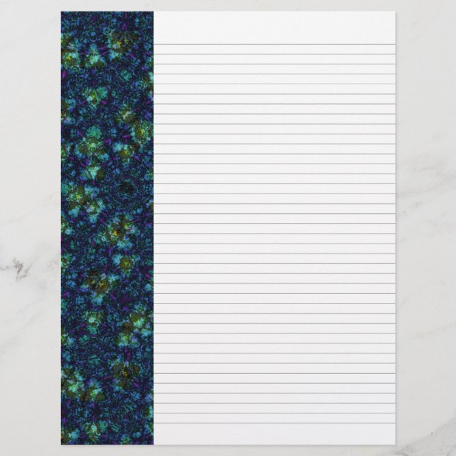 Lined Binder Paper 8.5"x11" Fits Avery Custom (Front)