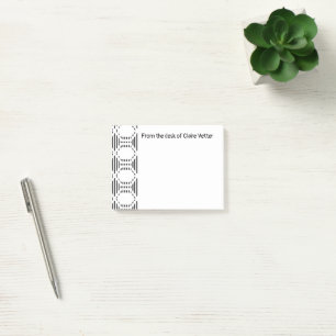 Lined Hexagons Post-it Notes