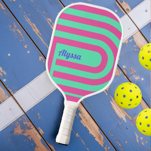 Lined Maze Pickleball Paddle