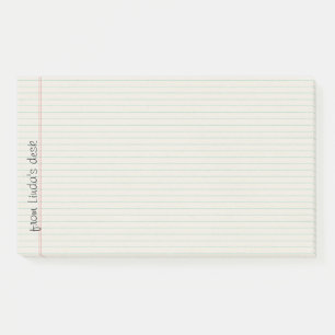 Lined Notebook Paper Extra Large Post-it Notes