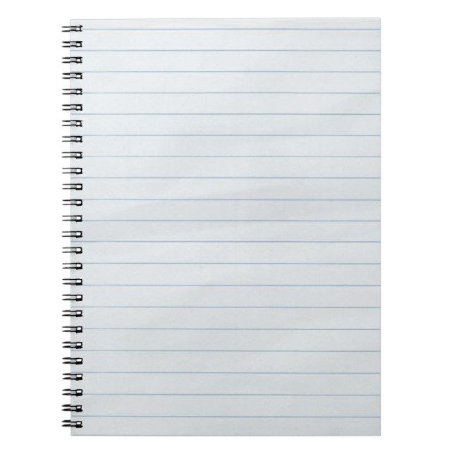 Lined Paper Notebook (Front)