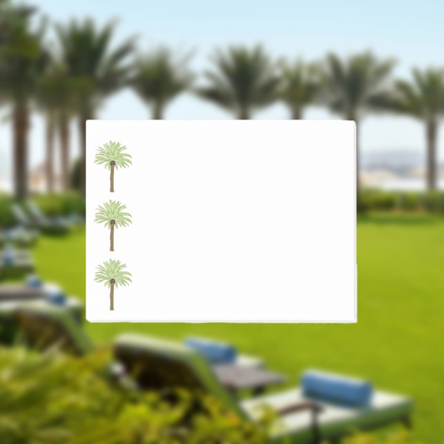 Lined With Palms Post-it Notes (Creator Uploaded)