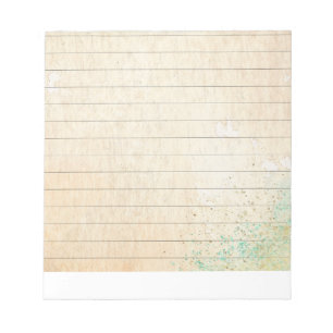 Lined Writing Paper Notepad