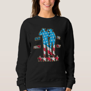 Linedance Country Western USA Catalan Partner Sweatshirt