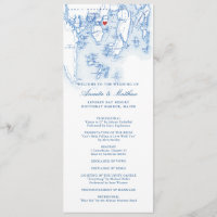 Linekin Bay Resort Maine Elegant Navy Blue Wedding