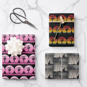 Lineman and Linewife Themed Wrapping Paper